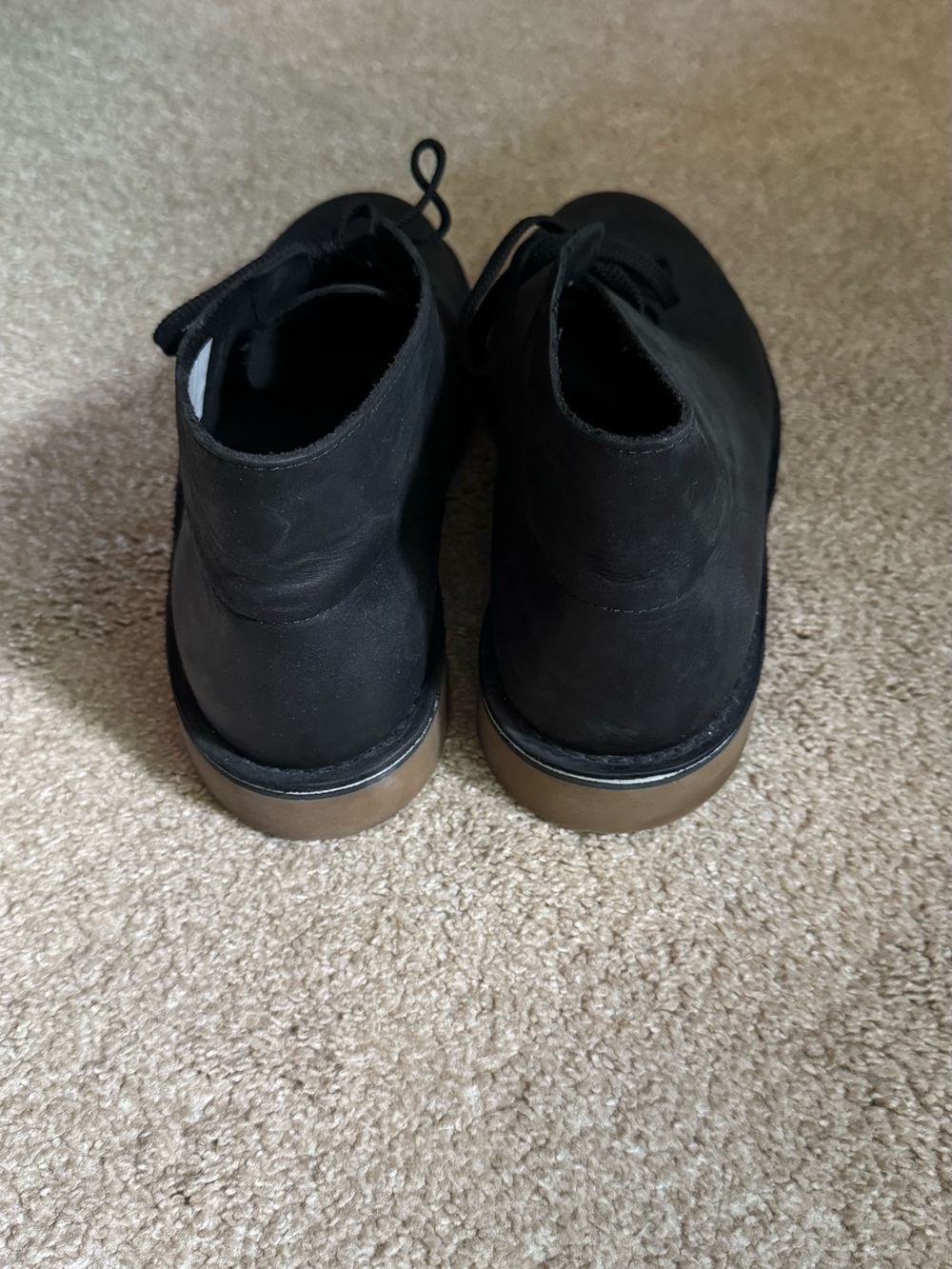 Clarks Men's Black Suede Chukka Boots - Picture 4 of 7